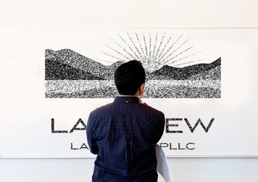 Lakeview Law Group Logo Design