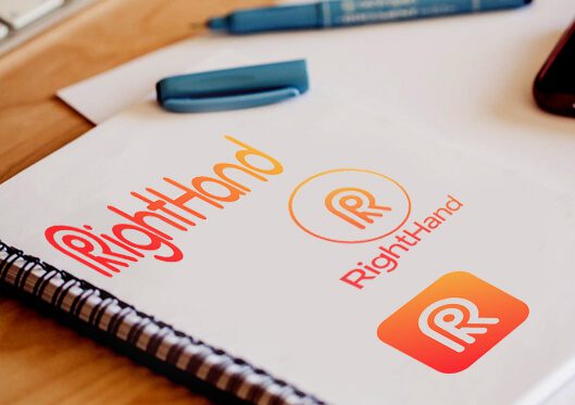 Right Hand Logo Design