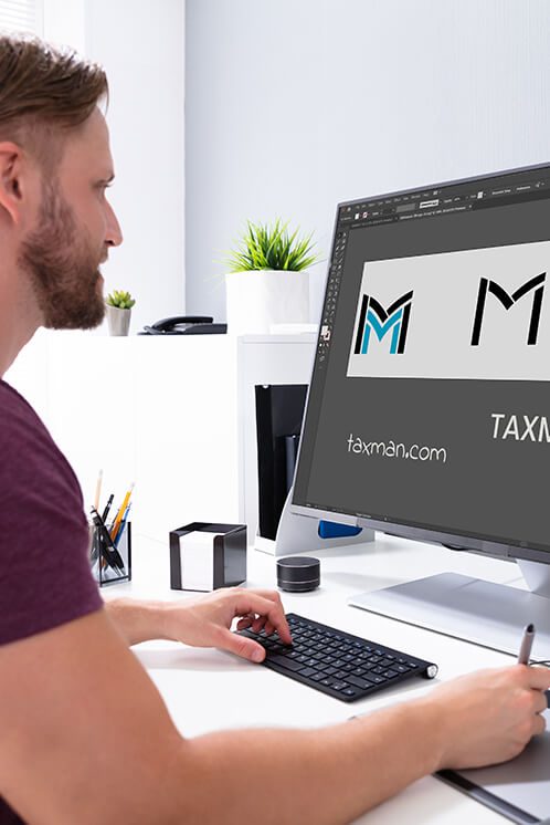 M&M Tax Service Logo Design