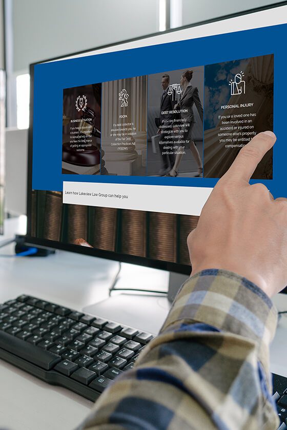 Lakeview Law Group Web Design