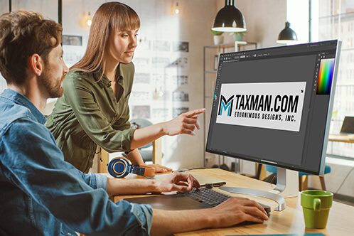 M&M Tax Service Logo Design