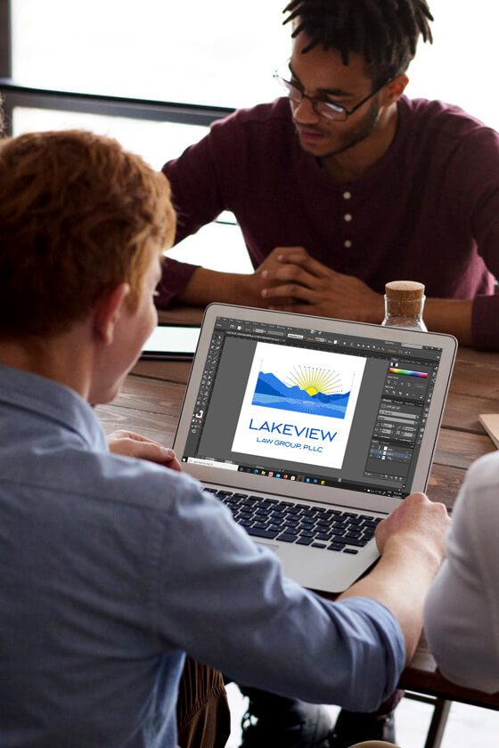 Lakeview Law Group Logo Design