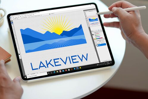 Lakeview Law Group Logo Design