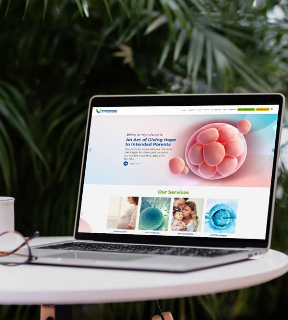 New Fertility Web Design